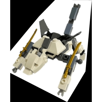 30591 Lego Ninjago Legacy Titanium & Mini Mech 2w1 - 77 elementów